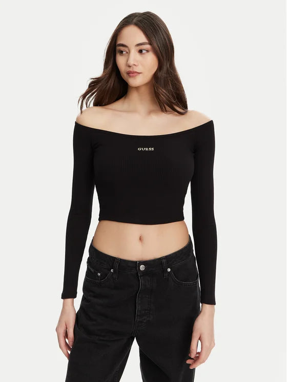 Maglia con scollo a barca GUESS