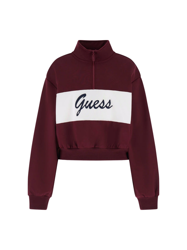 Felpa corta con logo GUESS