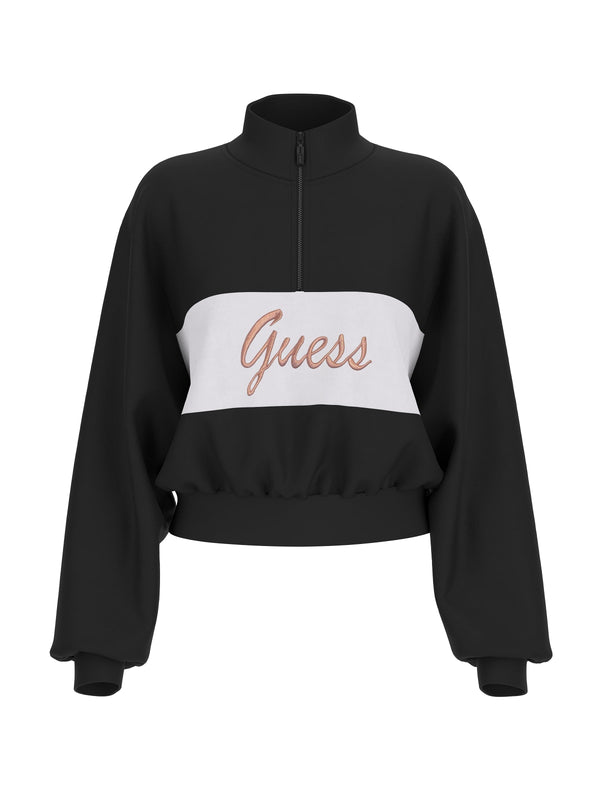 Felpa corta con logo GUESS