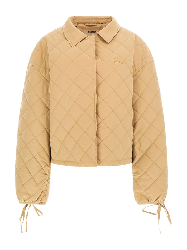 Giacca trapuntata con collo a camicia GUESS